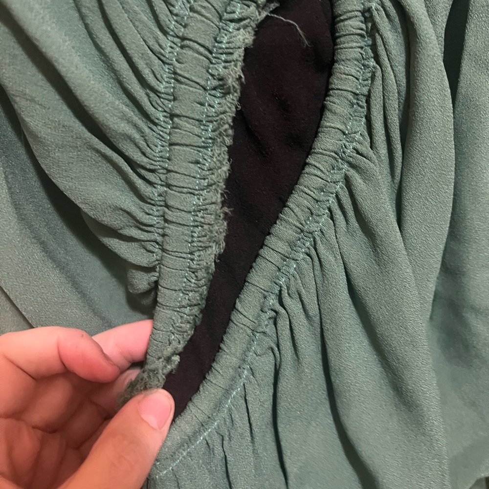 Marni Green Ruched Top - Picture 6 of 7